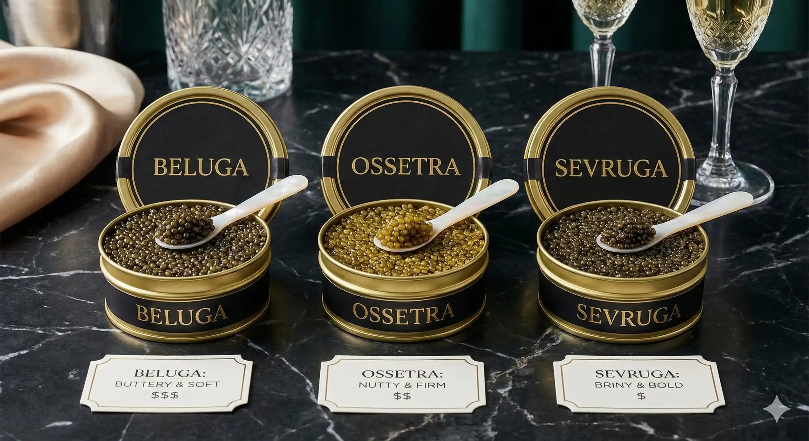 Types of Caviar: Taste, Texture & Price Guide